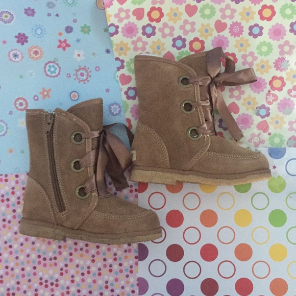 Pediped NEW in Box light brown boots US 7.5-8 - Picture 1 of 12